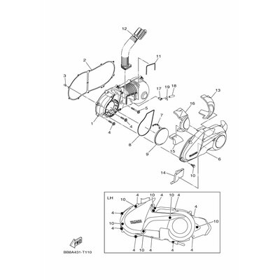 DAMPFER, MOTORAUFHANGUNG 1