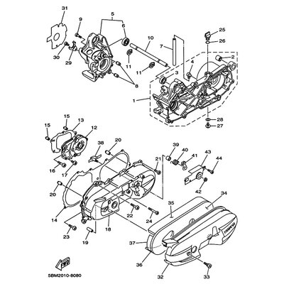 DAMPFER, MOTORAUFHANGUNG 2