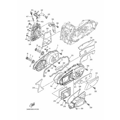 DAMPFER, MOTORAUFHANGUNG 1