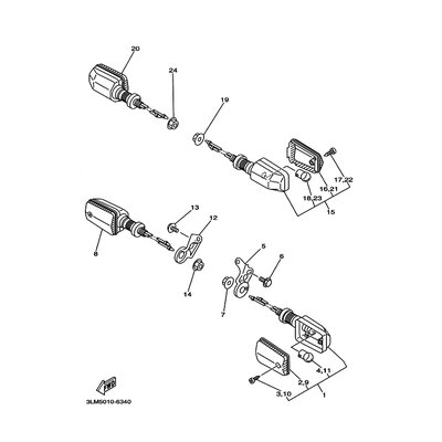 VORDERER BLINKER KOMPL. 1