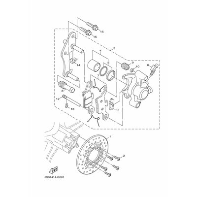 BREMSSCHEIBE (R)