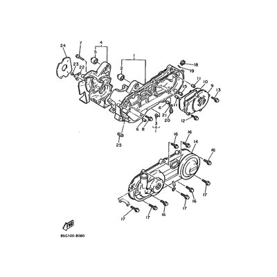 DAMPFER, MOTORAUFHANGUNG 1