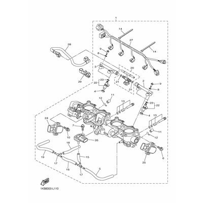 JOINT, THROTTLE BODY 1