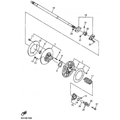 SHAFT, SECONDARY