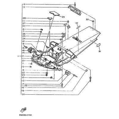 PANEL, SUB FRAME 1