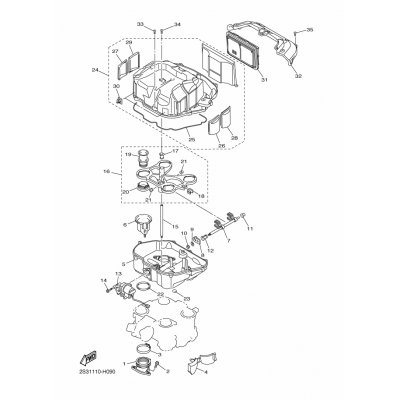 Yamaha Teil 2S3144080000