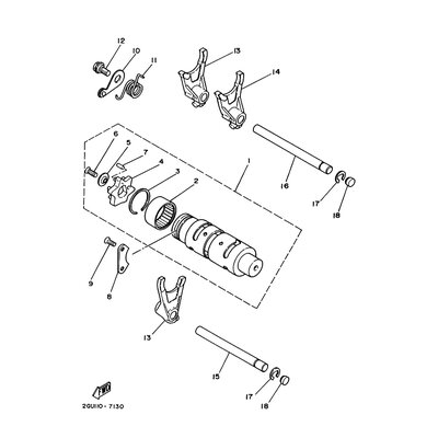 SCREW, FLAT HEAD(3GG)