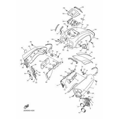 Yamaha Teil 2S32175G0000