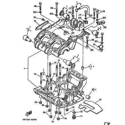 DAMPFER, MOTORAUFHANGUNG 1