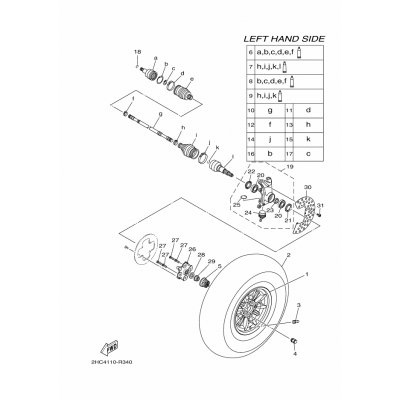 STEERING KNUCKLE A