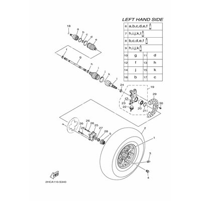 STEERING KNUCKLE A