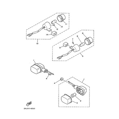 VORDERER BLINKER KOMPL. 1