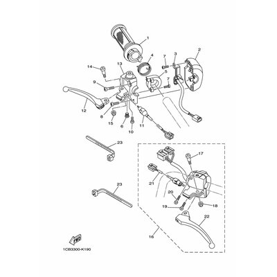 HEBELHALTER 1, OBEN