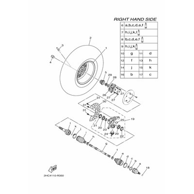 STEERING KNUCKLE A