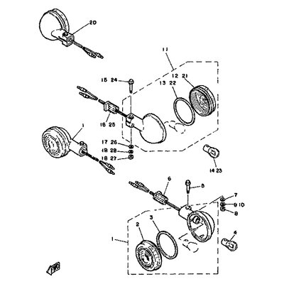 VORDERER BLINKER KOMPL. 1