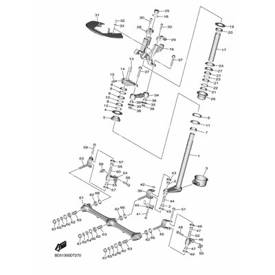 HOLDER, HANDLE UPPER 1