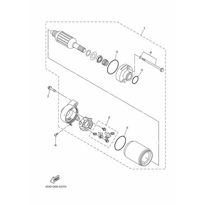 Yamaha Teil 3D6H18900000