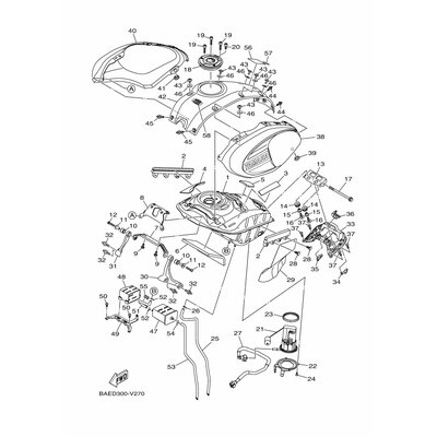 COVER, TANK SIDE 1 ASSY