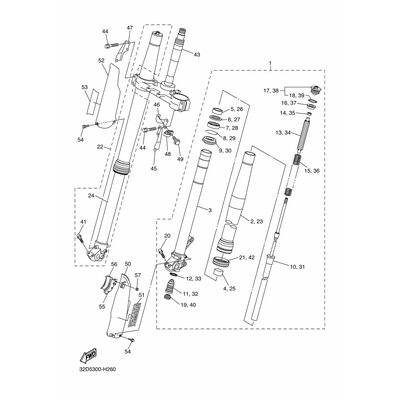 Yamaha Teil 32D2316A0000