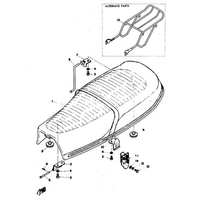 DOUBLE SEAT ASSY