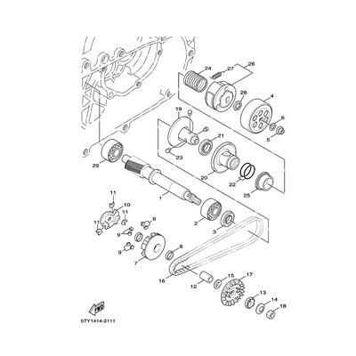 Yamaha Teil 5TYE76440100