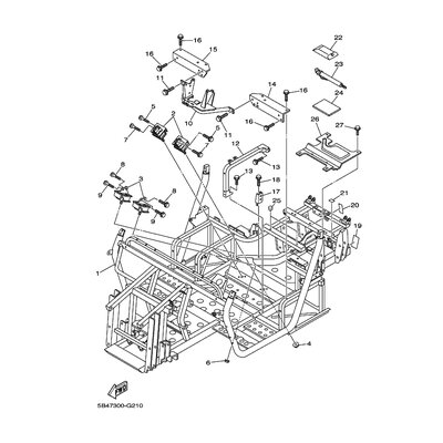 Yamaha Teil 5UGF114J0100