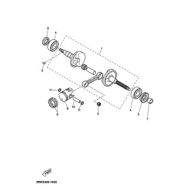 KOLBENRINGSATZ (0.25MM UG)