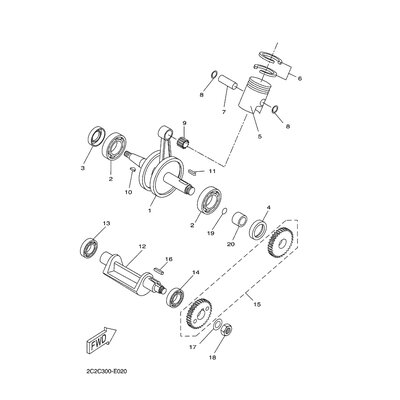 KOLBENRINGSATZ (0.25MM UG)