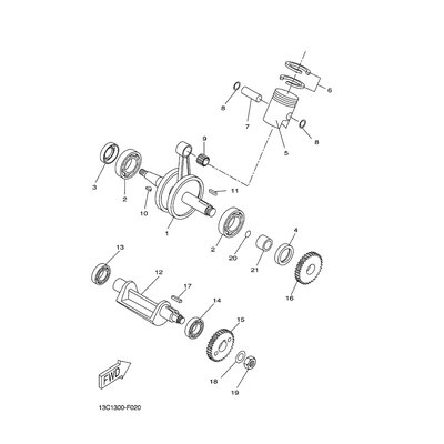 KOLBENRINGSATZ (0.25MM UG)