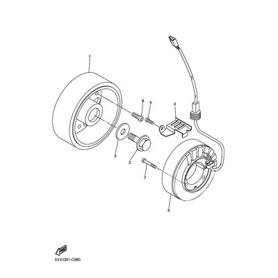 STATOR KOMPL.