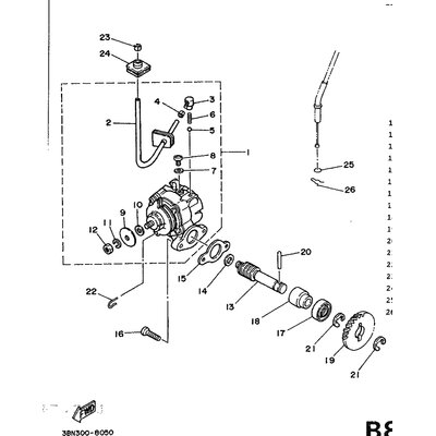 DICHTUNG, PUMPENGEHAUSE