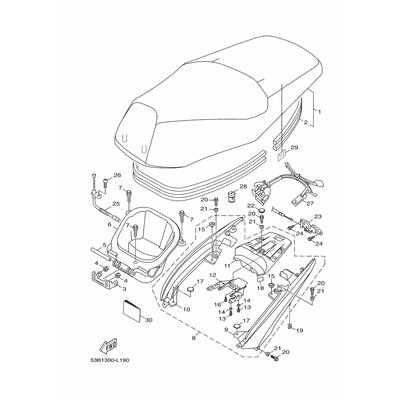 SEAT HANDLE ASSY.