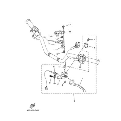 HALTER, HEBEL 1