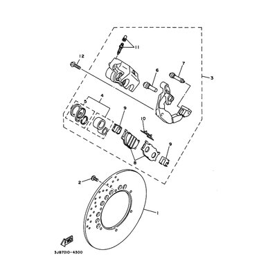 BREMSSATTEL-DICHTUNGSSATZ