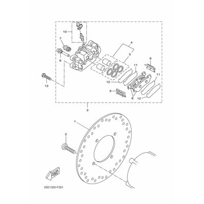 BREMSSATTEL-DICHTUNGSSATZ