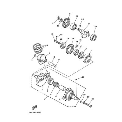 KOLBENRINGSATZ (0.50MM UG)