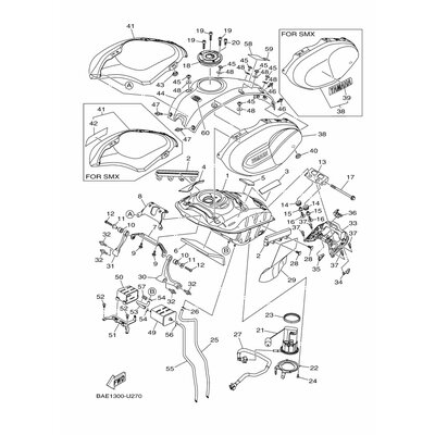 COVER, TANK SIDE 1 ASSY