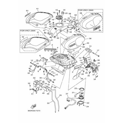 COVER, TANK SIDE 1 ASSY