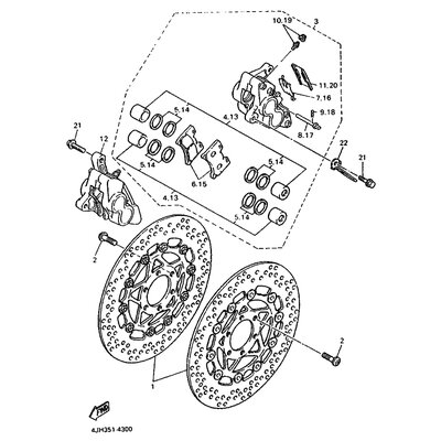 BREMSSATTEL KOMPL.(R)