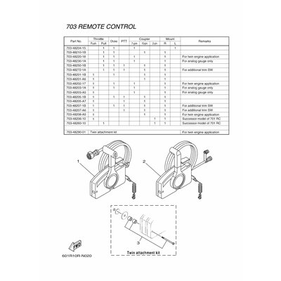 REMOTE CONTROL ASSY