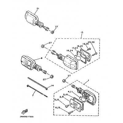 VORDERER BLINKER KOMPL. 1