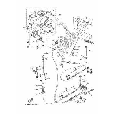 Yamaha Teil F1X614610000