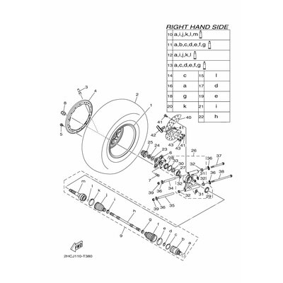 REAR KNUCKLE ASSY