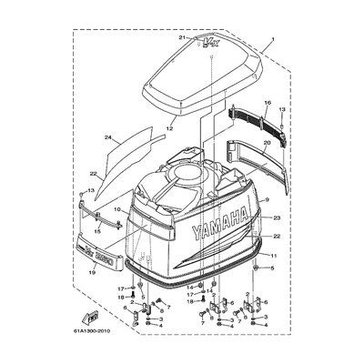 Yamaha Teil 61A4261050NA