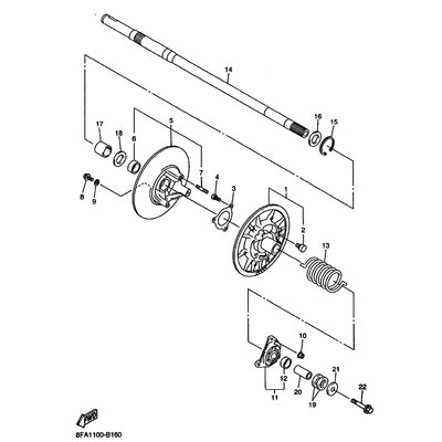 Yamaha Teil 8FA176810000