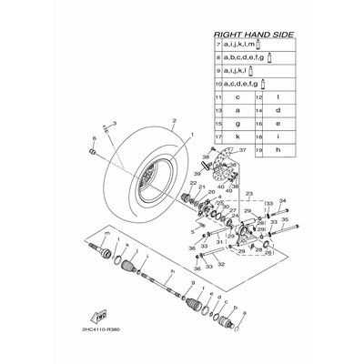 REAR KNUCKLE ASSY