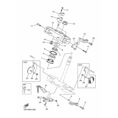 HOLDER, STEERING L