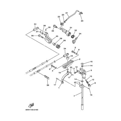 Yamaha Teil 69W412410000