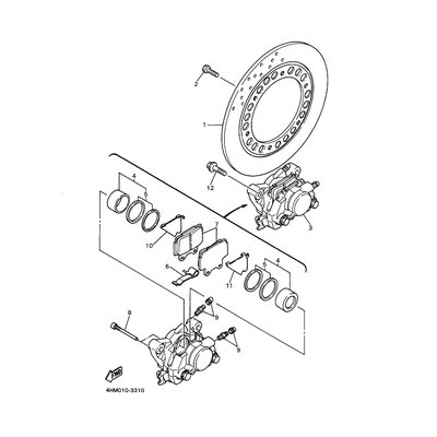 BREMSSATTEL-DICHTUNGSSATZ