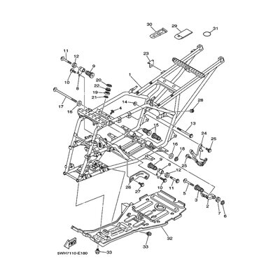 Yamaha Teil 5NDF15850100